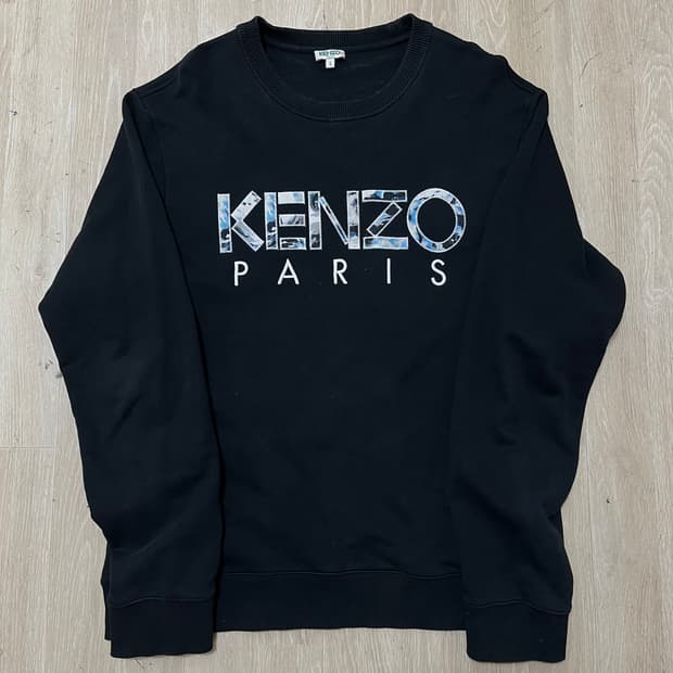 겐조 Kenzo PARIS 자수 빅로고 맨투맨 L(100)