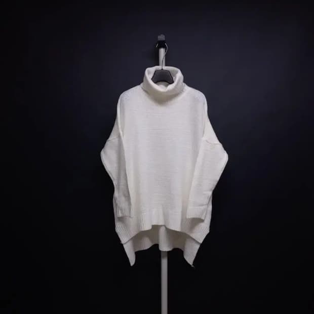 온앤온 춘추동  하이넥 롱 니트 스웨터 F