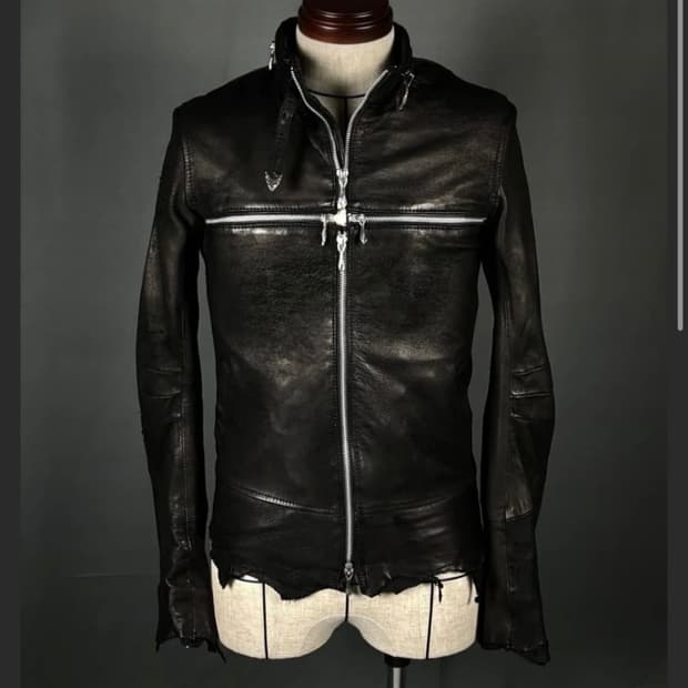 (구매)14th addiction hoodie,leather jacket