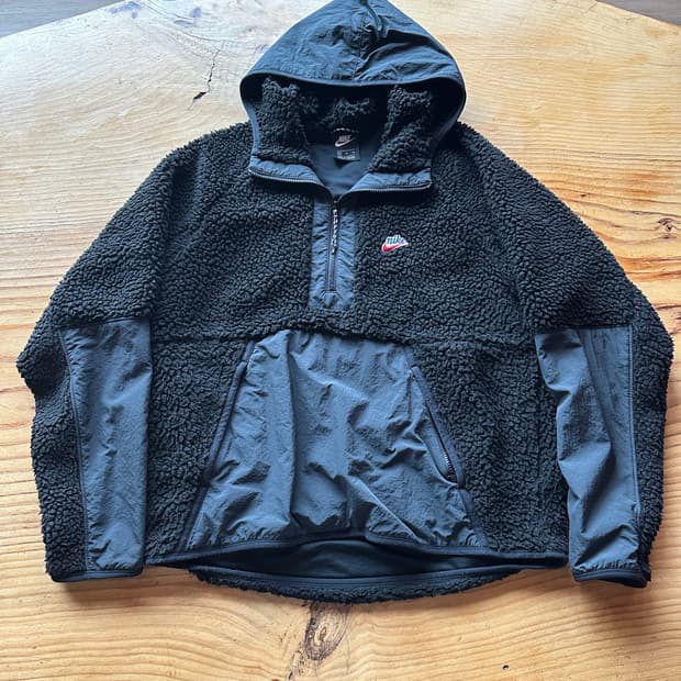 나이키 하프 플리스 후드집업