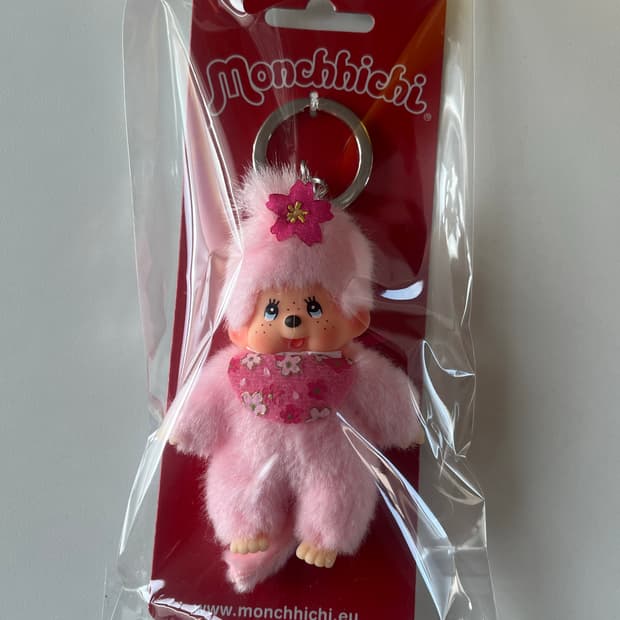 몬치치 사쿠라 벚꽃 키링