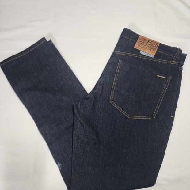 볼컴 Vorta 슬림 스트레이트 데님 34사이즈(새상품)