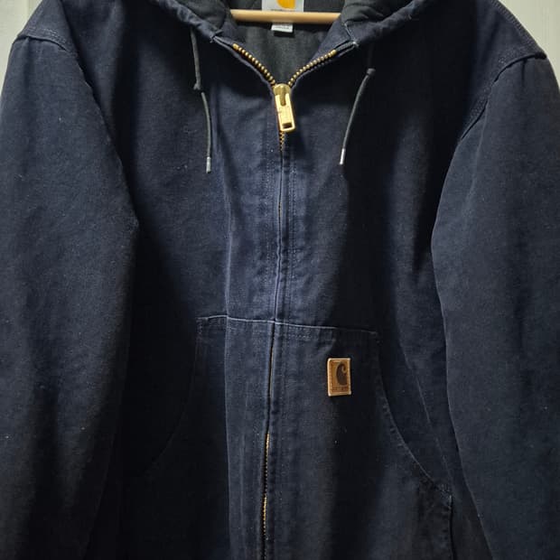 칼하트 j130 미드나잇블루 라지 레귤러