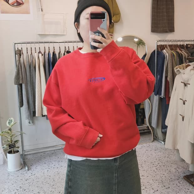 CRU 기모 맨투맨(U.S.A made)