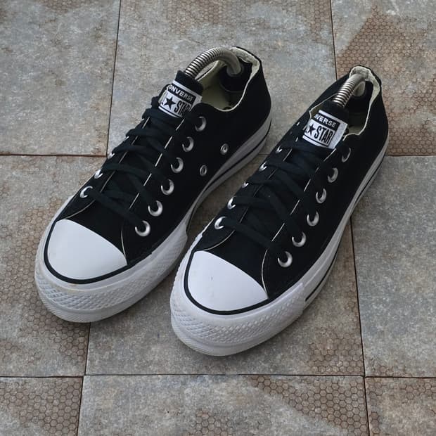 (230)컨버스 척테일러 올스타 리프트 캔버스 로우