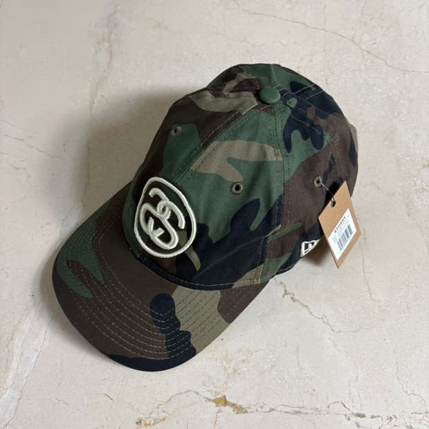 Stussy SS Link 9Twenty cap Woodland Camo