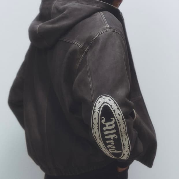 헤리티지플로스 알프레드 레더 가죽 후드자켓