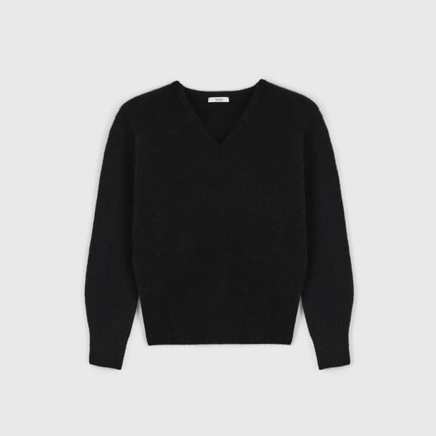 (1) 타일레 모헤어 브이넥 스웨터