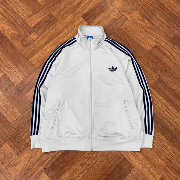 115 아디다스 해외판 네이비/밝은그레이 파이어버드  트랙탑 져지