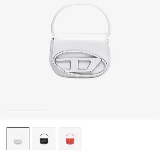 디젤 1DR 미니 플라크 백 화이트