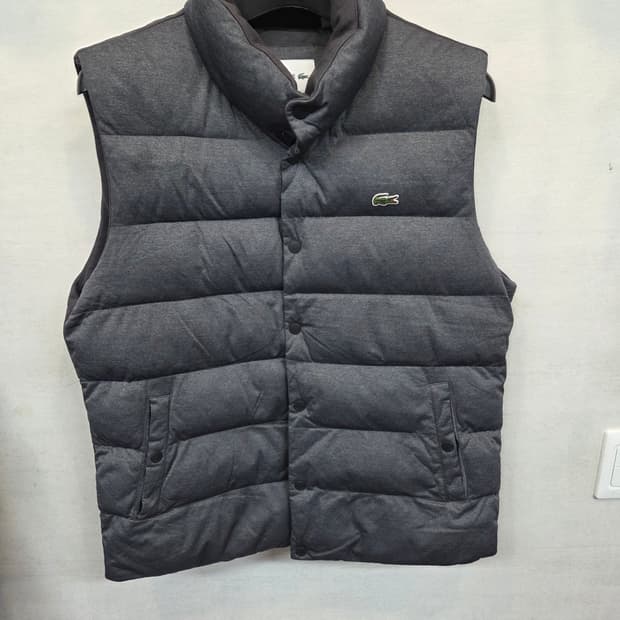 라코스테 경량 패딩조끼 L xl