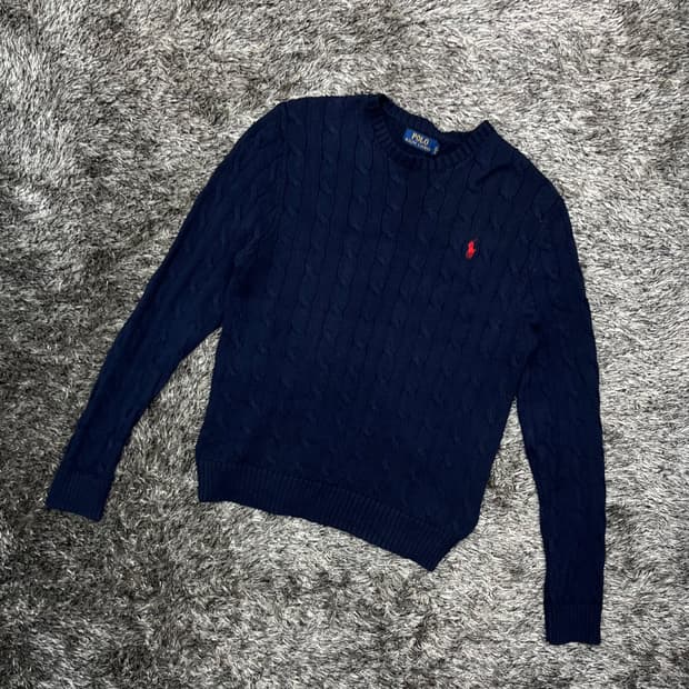 폴로랄프로렌 남성 케이블 니트 (M)
