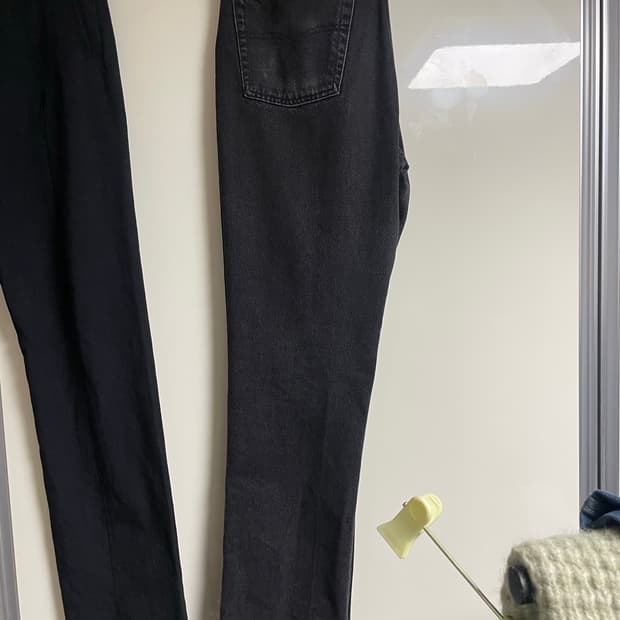RRL 흑청 데님