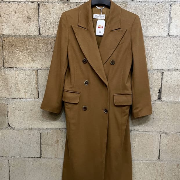 막스마라 더블 캐시미어 100 코트 