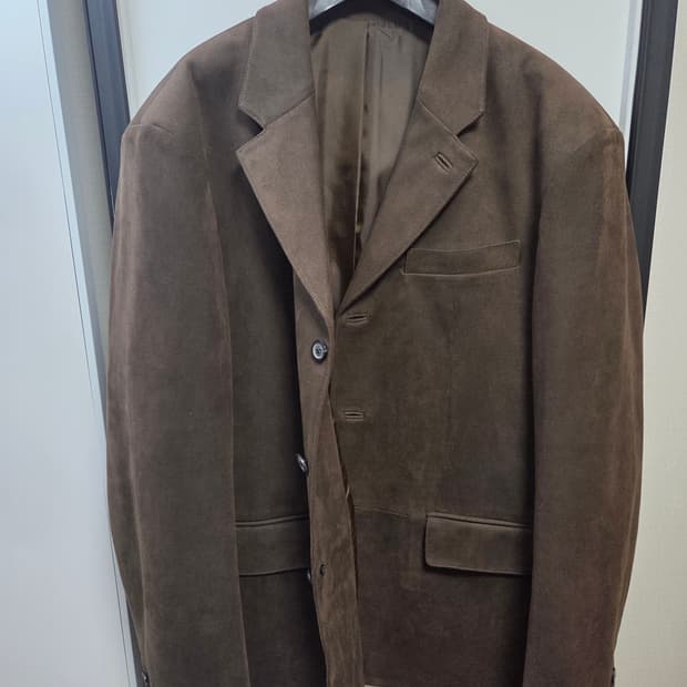 쿠어 스웨이드 블레이저 XL