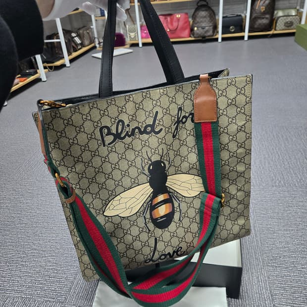 [특가][정품] 구찌 꿀벌 토트백