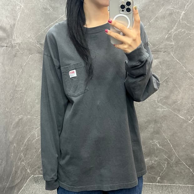 벤데이비스 차콜 롱슬리브 s158