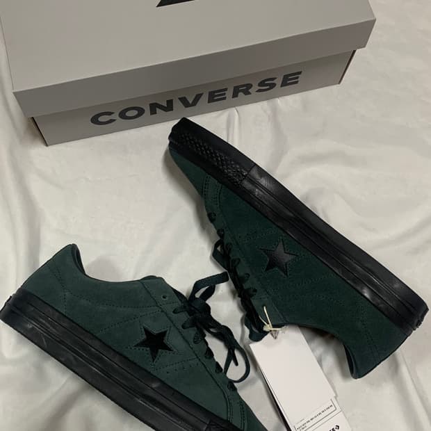 컨버스 원스타 프로 클래식 스웨이드 시크릿 파인스 