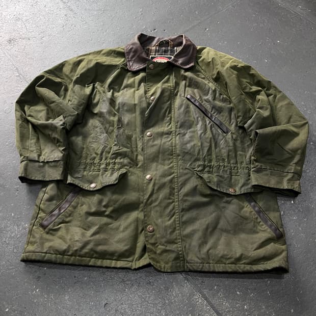 Made in CANADA 빈티지 왁스 헌팅 자켓 95