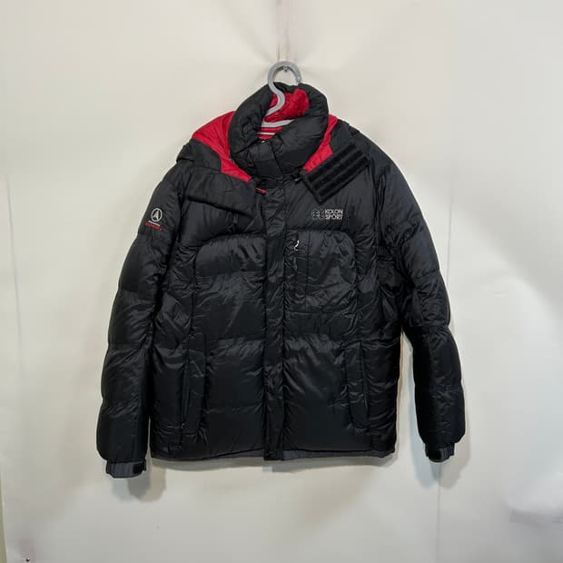 코오롱 남성 구스다운 패딩 100 