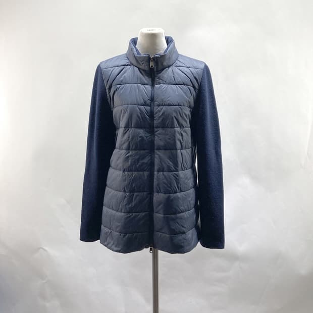 헤지스 여성패딩니트집업자켓 네이비 90 