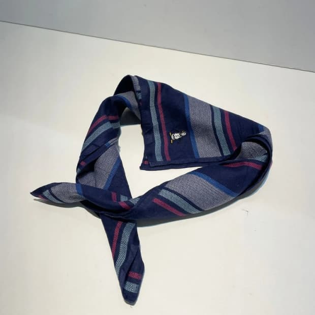 먼싱웨어 00s 재팬 자수 로고 쁘띠 손수건 A1379