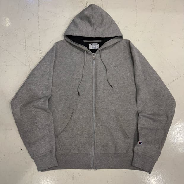 챔피온 그레이 후드집업