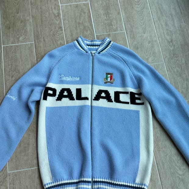 (M) 팔라스 사이클 니트 블루 