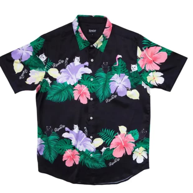 립앤딥 RIPNDIP 하와이안 셔츠 L사이즈