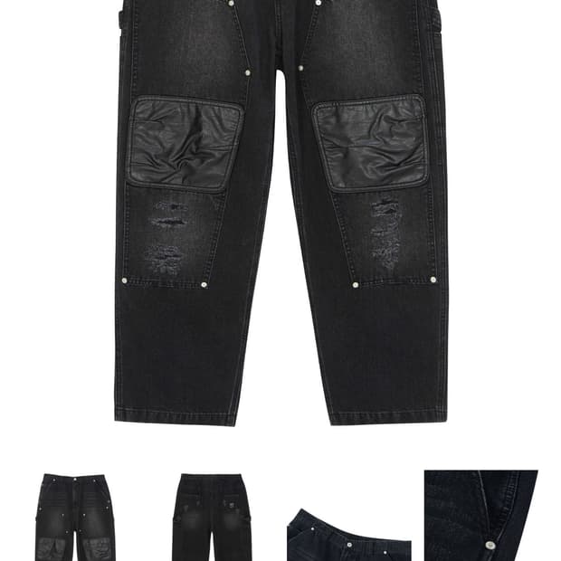 (1) INSANE GARAGE DOUBLE-KNEE WORKPANTS