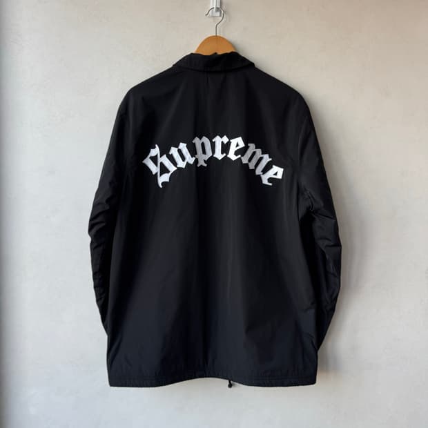 Fw16 슈프림 올드잉글리쉬 코치 자켓