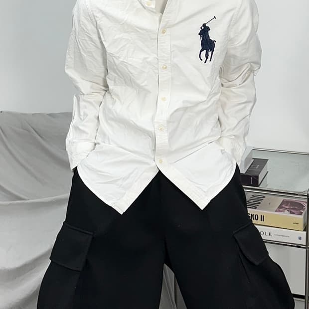 폴로 랄프로렌 빅포니 셔츠 XL