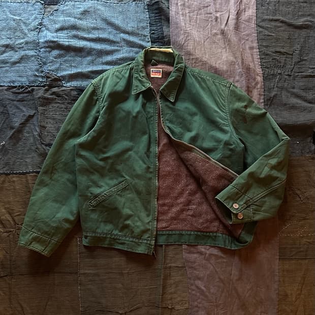 50s USA 빈티지 Big Mac 빅맥 워크 자켓