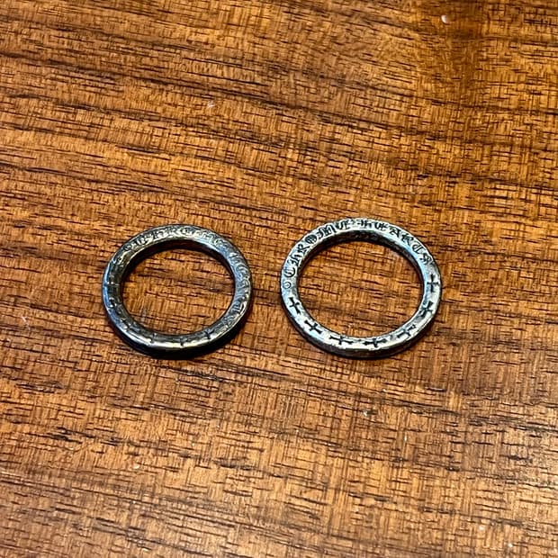 크롬하츠 NTFL 반지 2개 일괄