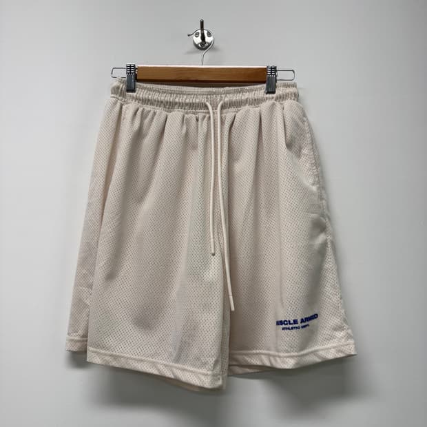머슬암드 메쉬 반바지 L 