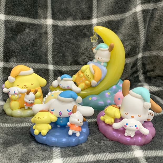 산리오 굿 나이트 스윗 드림 피규어 set