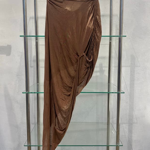 Helmut Lang Drape Modal Skirt