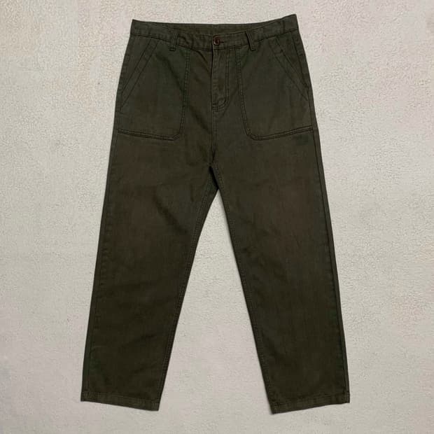 [35] VTG 와이드핏 퍼티그 팬츠