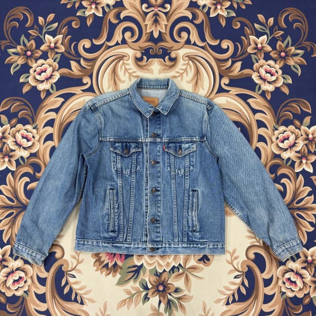 (M)80s 리바이스 Levis 트러커 데님자켓(made in korea