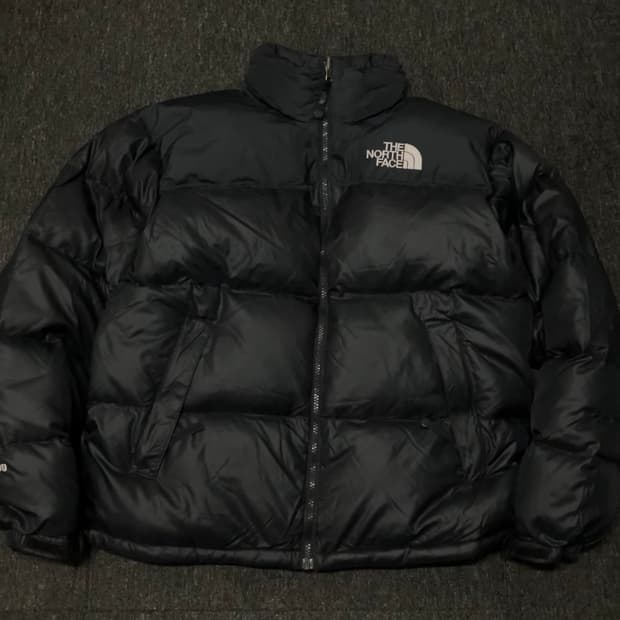 00‘s 노스페이스 눕시 블랙 패딩