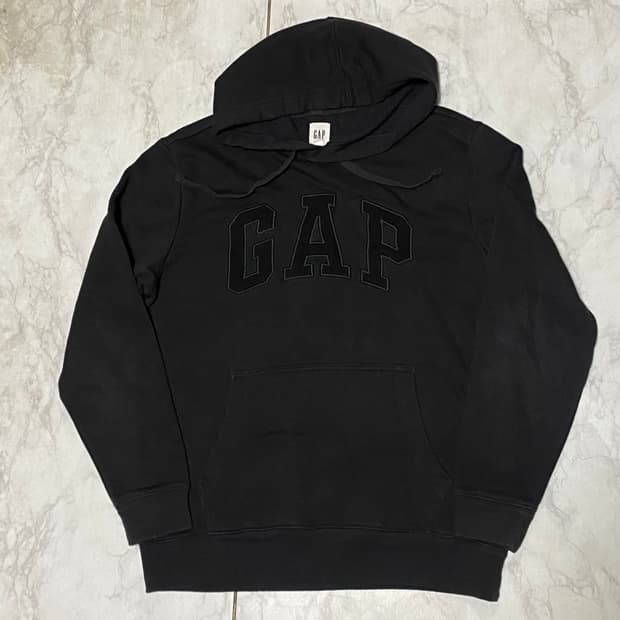 GAP 갭 블랙 빈티지 후드 사이즈 95