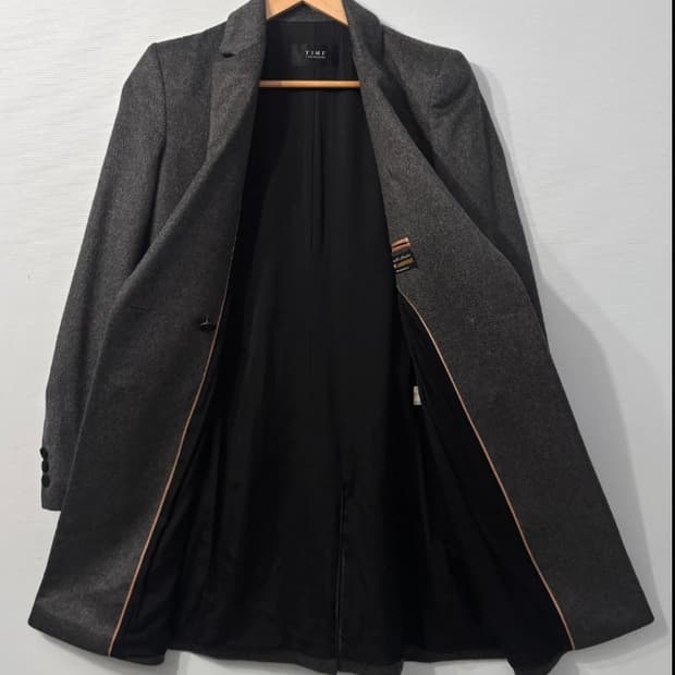 타임 TIME 캐시미어 코트 55