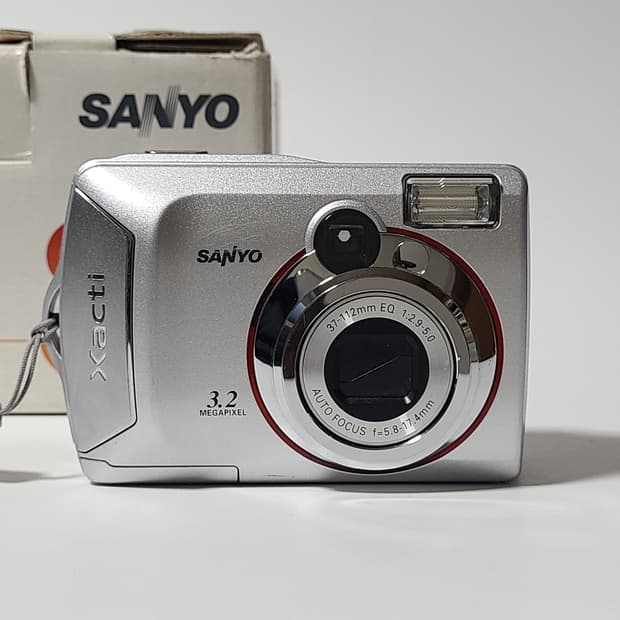 산요 작티 DSC-S3 빈티지 디카 디지털 카메라