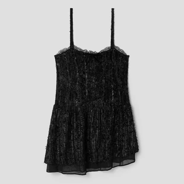 에잇세컨즈 자카드 벨벳 원피스 새상품 m