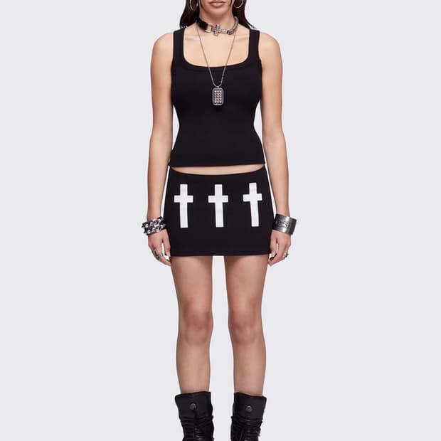 minga london printing skirt