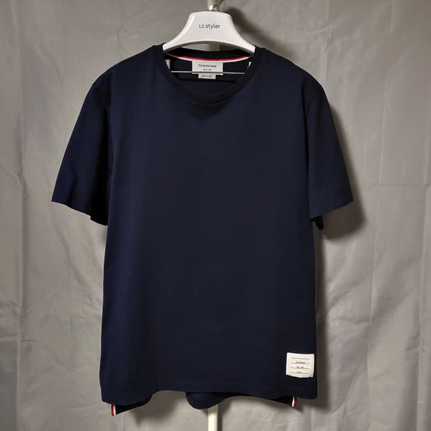 [3 size]톰브라운 코튼 반팔티 네이비