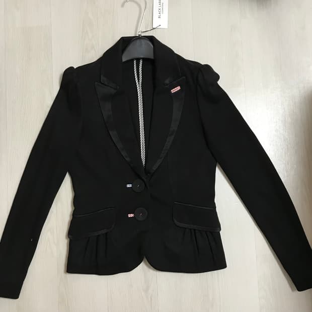 스티치 니트 자켓