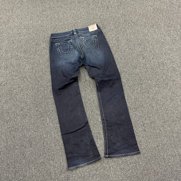 28) 트루 릴리젼 여성 부츠컷 데님팬츠