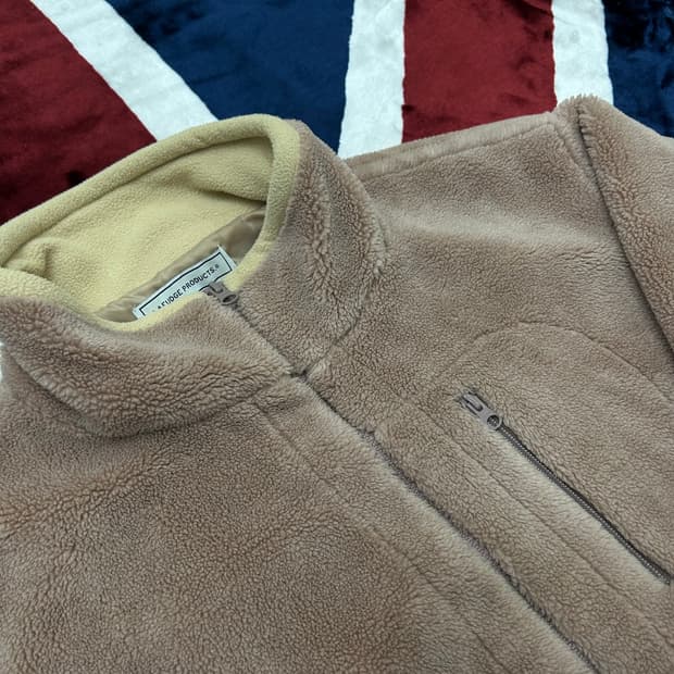 [M]라퍼지스토어 후리스 자켓/어둔운핑크