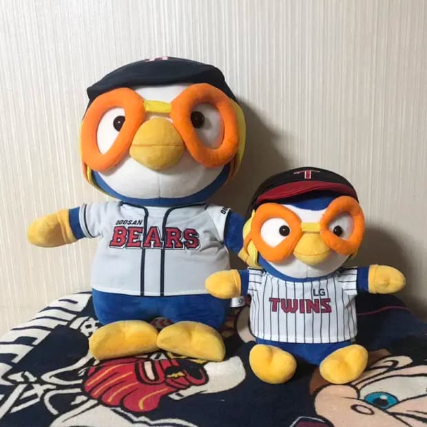 KBO X 뽀로로 두산베어스 뽀로로 대형인형